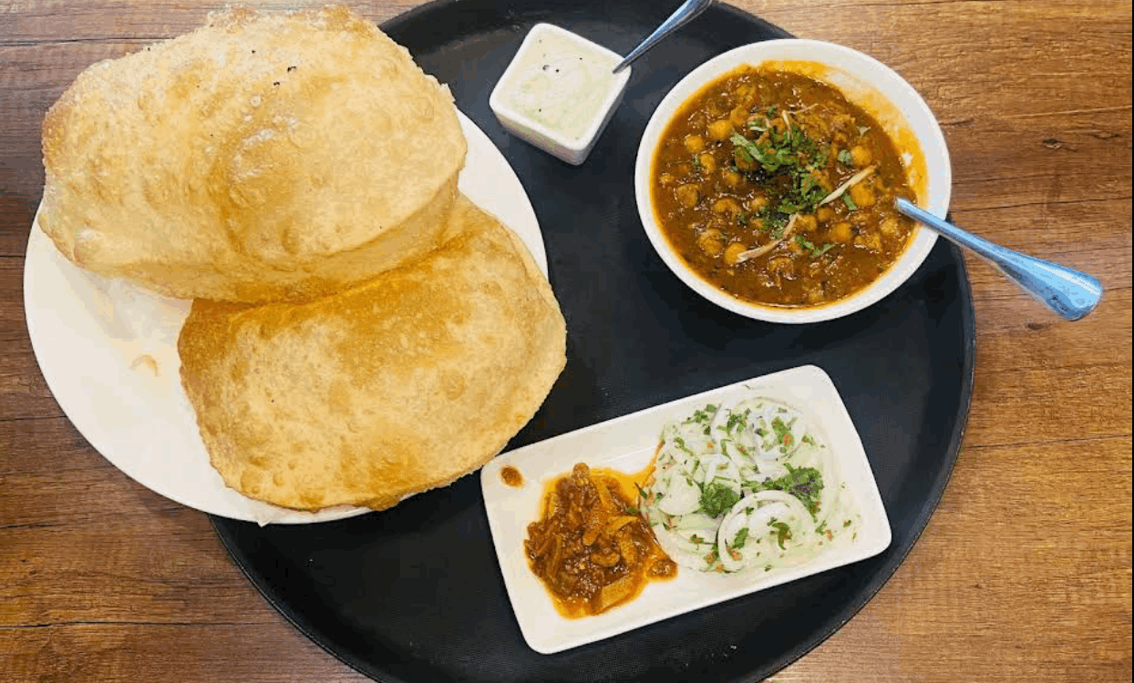 Hostel and Indian food